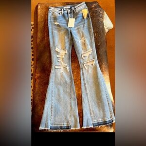 Flying Monkey flares size 28 Never worn NEW WITH TAGS